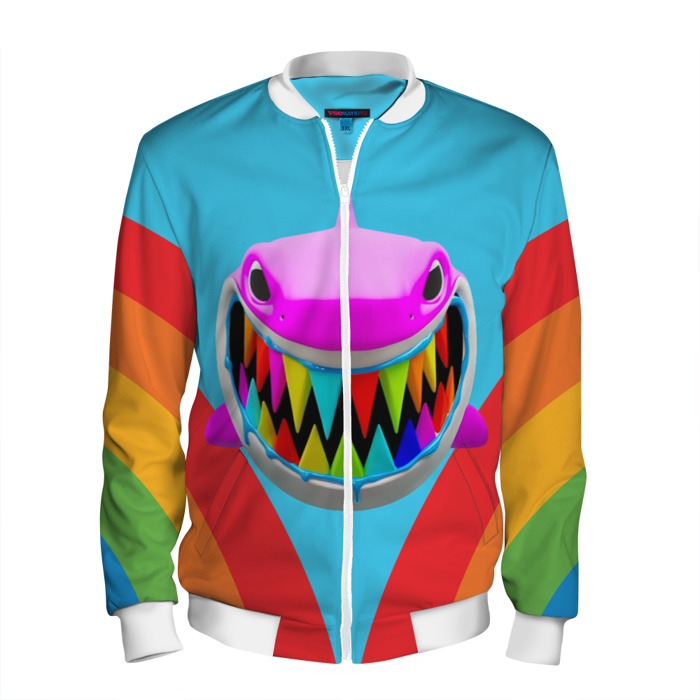 Мужской бомбер 3D 6IX9INE фото