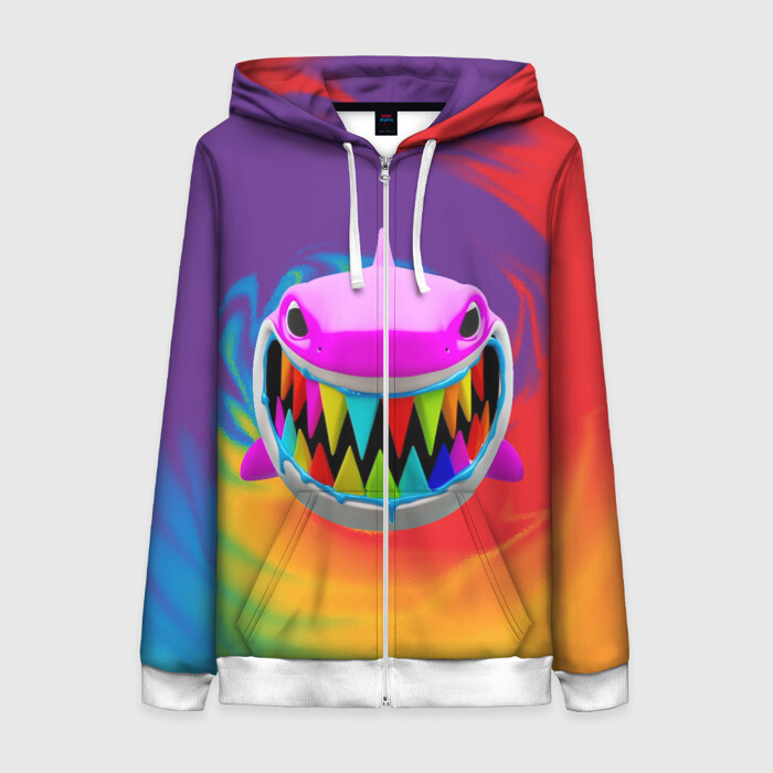 Женская толстовка 3D на молнии 6IX9INE- GOOBA фото