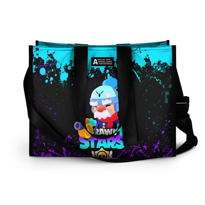 Сумка-шоппер 3D BRAWL STARS GALE фото