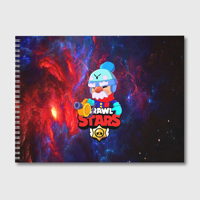 Альбом для рисования BRAWL STARS GALE фото