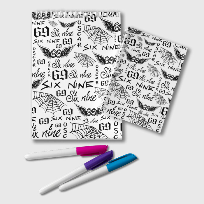 Блокнот 6IX9INE ТАТУИРОВКИ фото