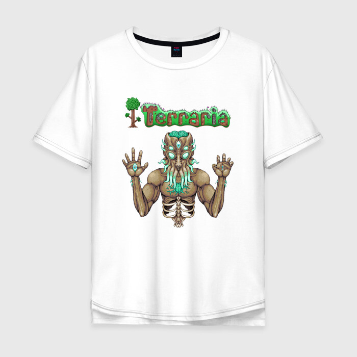 Мужская футболка хлопок Oversize TERRARIA фото