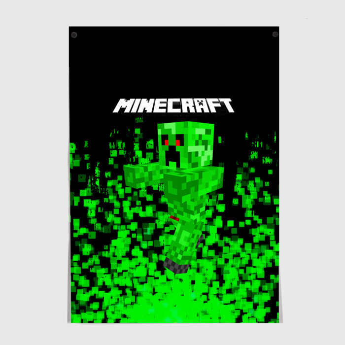 Постер MINECRAFT. фото