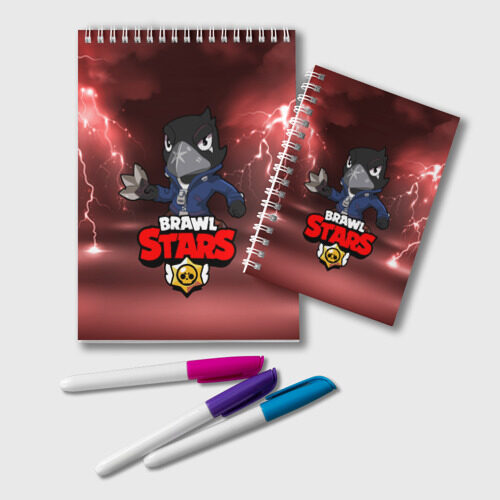 Блокнот Brawl Stars CROW фото