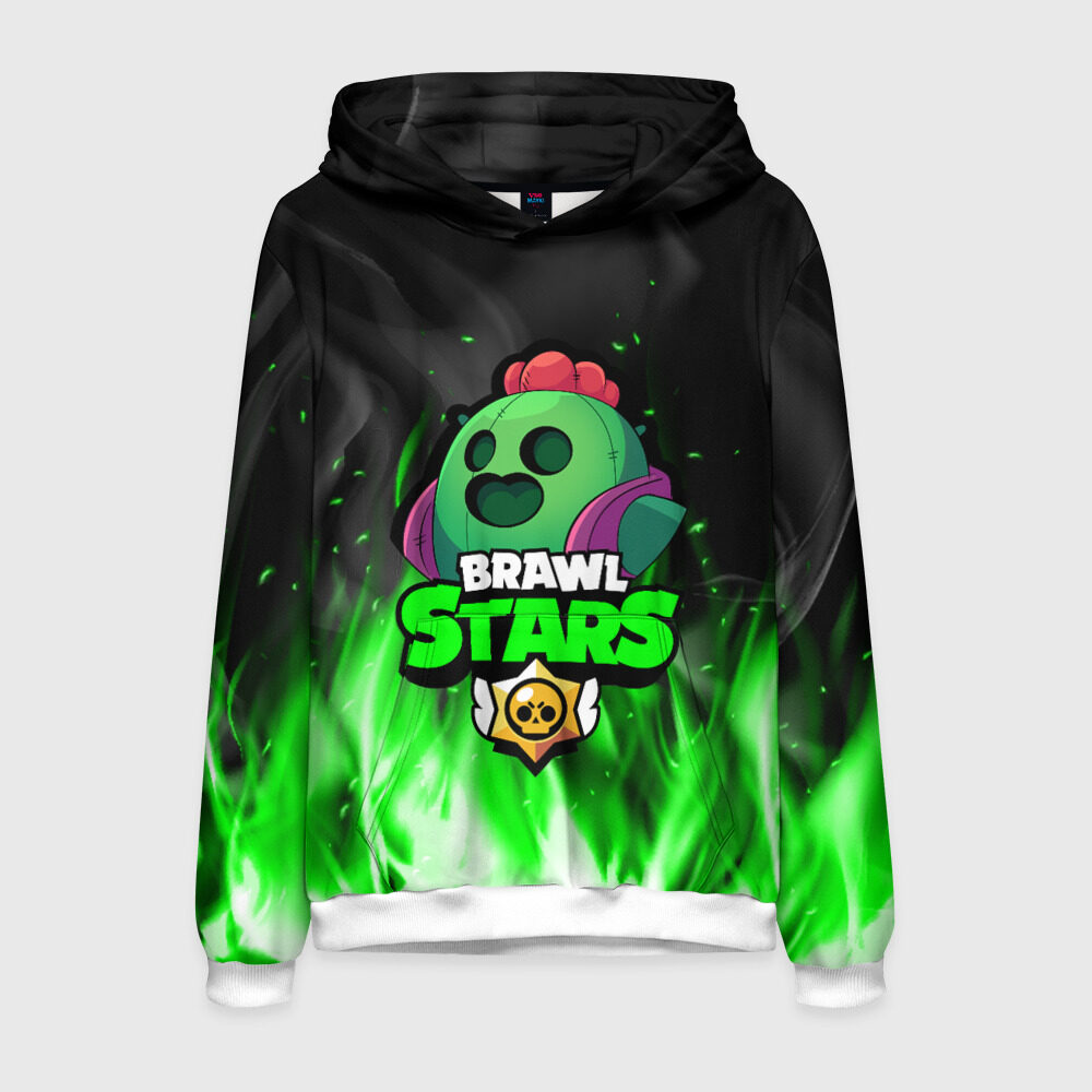 Мужская толстовка 3D Brawl Stars SPIKE фото