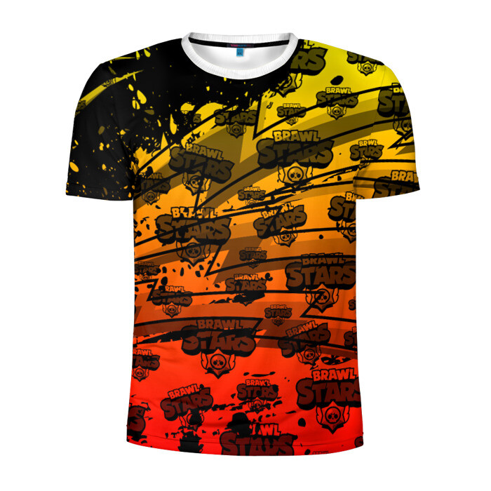 Мужская футболка 3D спортивная BRAWL STARS фото