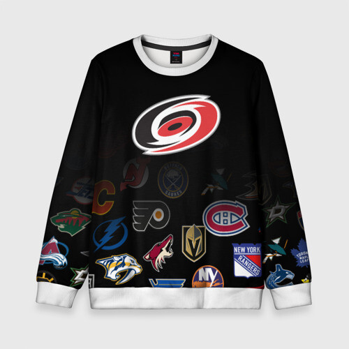 Детский свитшот 3D NHL Carolina Hurricanes (Z) фото