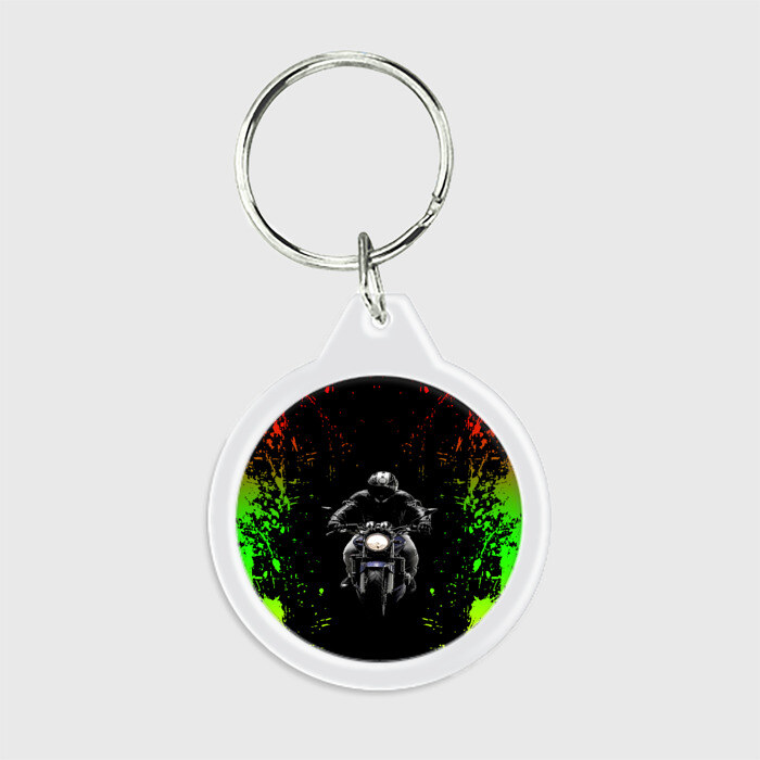 Брелок круглый МОТОЦИКЛЫ фото