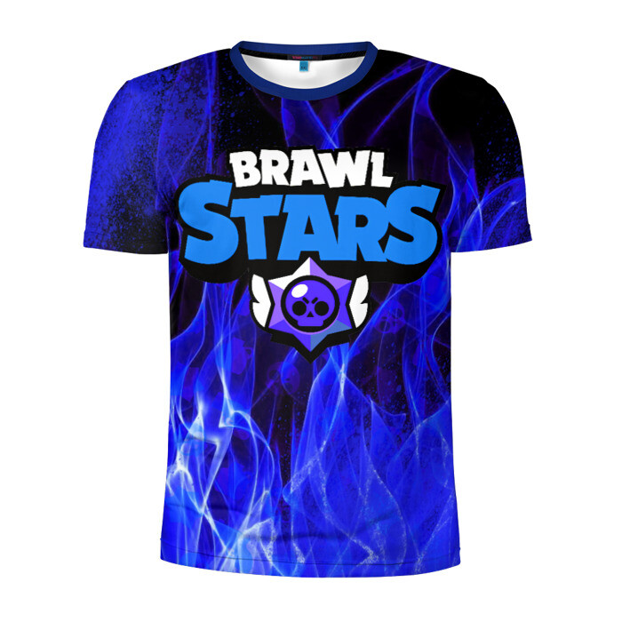 Мужская футболка 3D спортивная BRAWL STARS фото