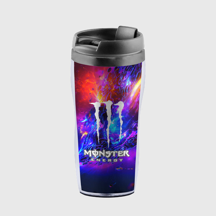 Термокружка-непроливайка MONSTER ENERGY фото