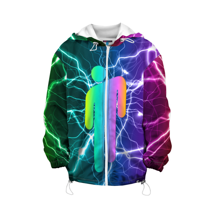 Детская куртка 3D BILLIE EILISH фото