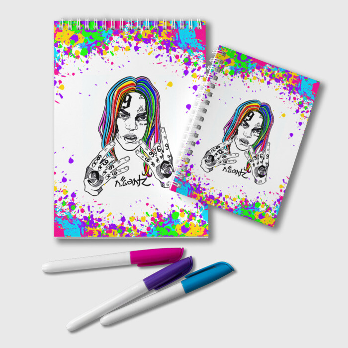 Блокнот Такеши 6ix9ine фото