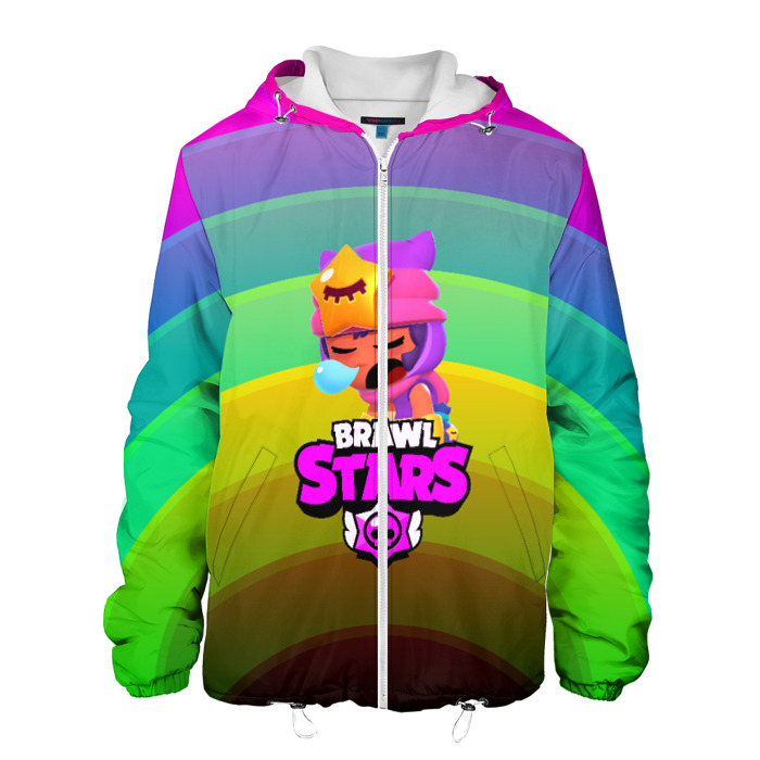 Мужская куртка 3D BRAWL STARS:SANDY фото