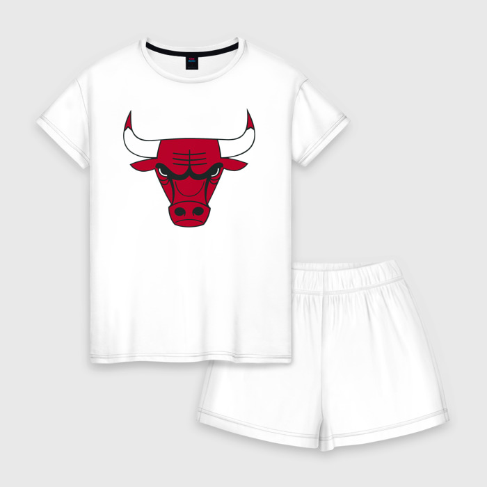 Женская пижама с шортиками хлопок Chicago Bulls фото