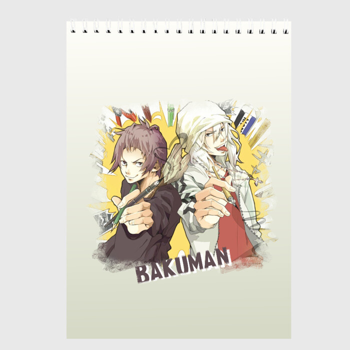 Скетчбук Бакуман фото