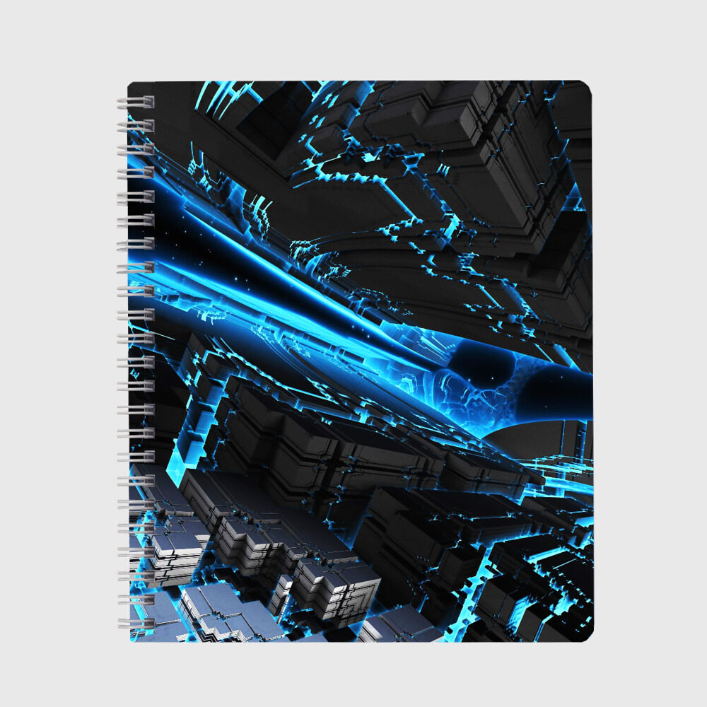 Тетрадь DIGITAL ABSTRACT фото