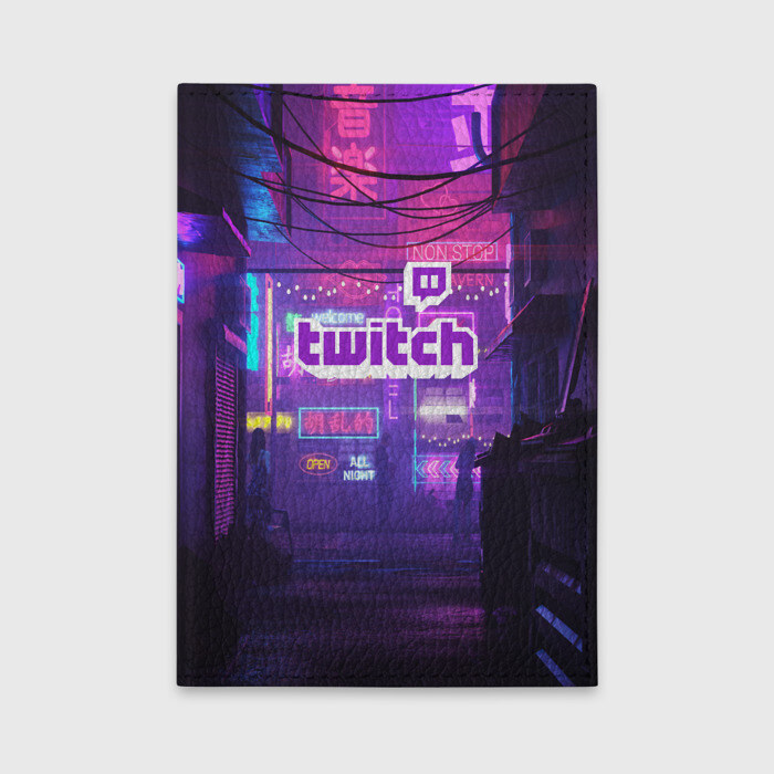 Обложка для автодокументов TWITCH фото