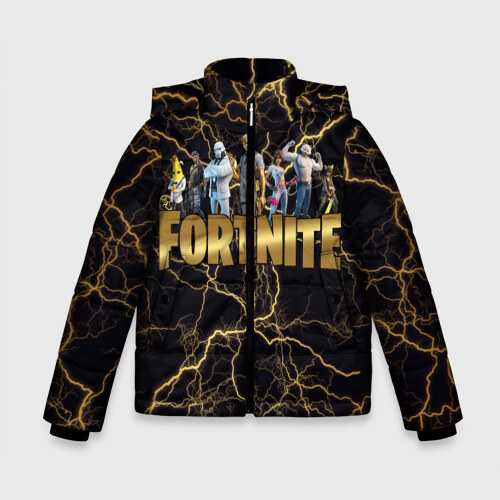 Зимняя куртка для мальчиков 3D Fortnite Chapter 2 фото