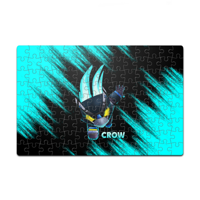 Пазл магнитный 126 элементов Brawl Stars CROW фото