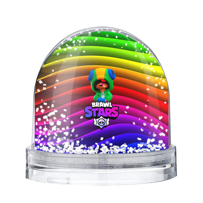Снежный шар BRAWL STARS:LEON фото