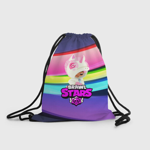 Рюкзак-мешок 3D BRAWL STARS:LEON UNICORN фото