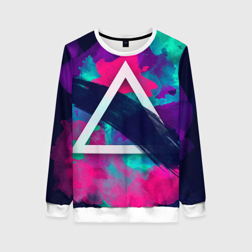 Женский свитшот 3D Абстракция фото