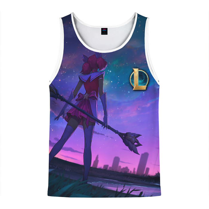 Мужская майка 3D league of legends фото