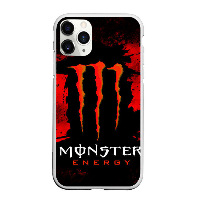 Чехол для iPhone 11 Pro матовый MONSTER ENERGY (Z) фото