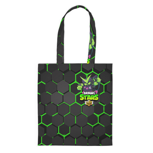 Сумка 3D повседневная BRAWL STARS VIRUS 8-BIT фото