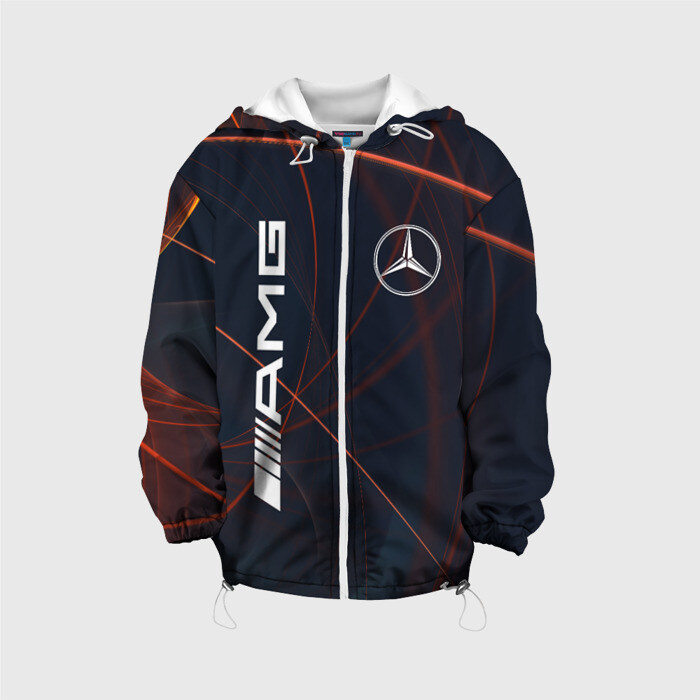 Детская куртка 3D MERCEDES-BENZ AMG фото