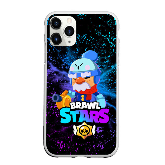 Чехол для iPhone 11 Pro матовый BRAWL STARS GALE фото