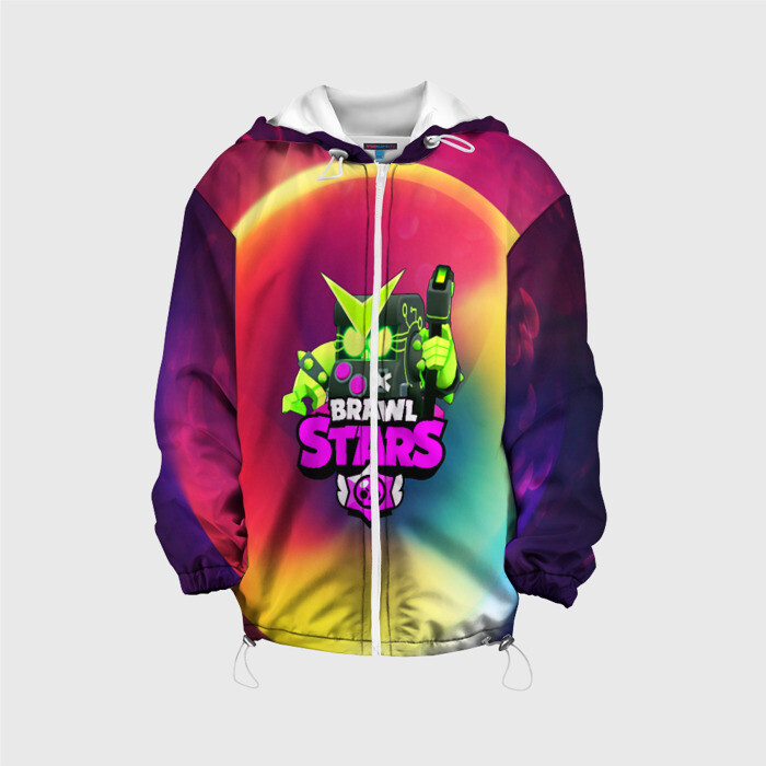 Детская куртка 3D BRAWL STARSVIRUS фото