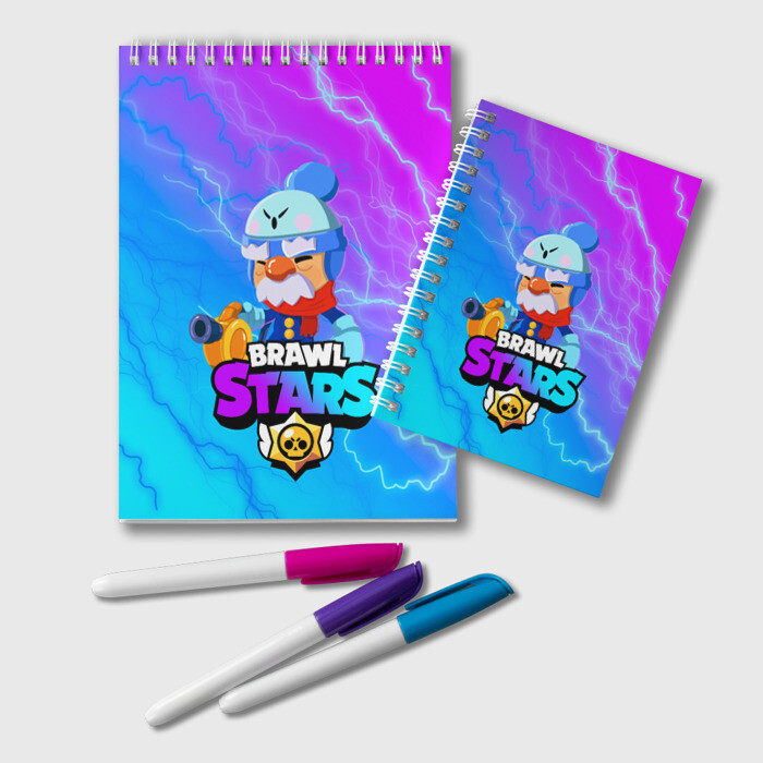 Блокнот BRAWL STARS GALE фото