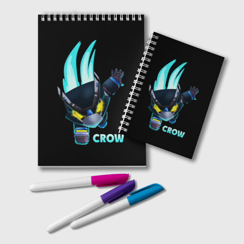 Блокнот Brawl Stars CROW фото