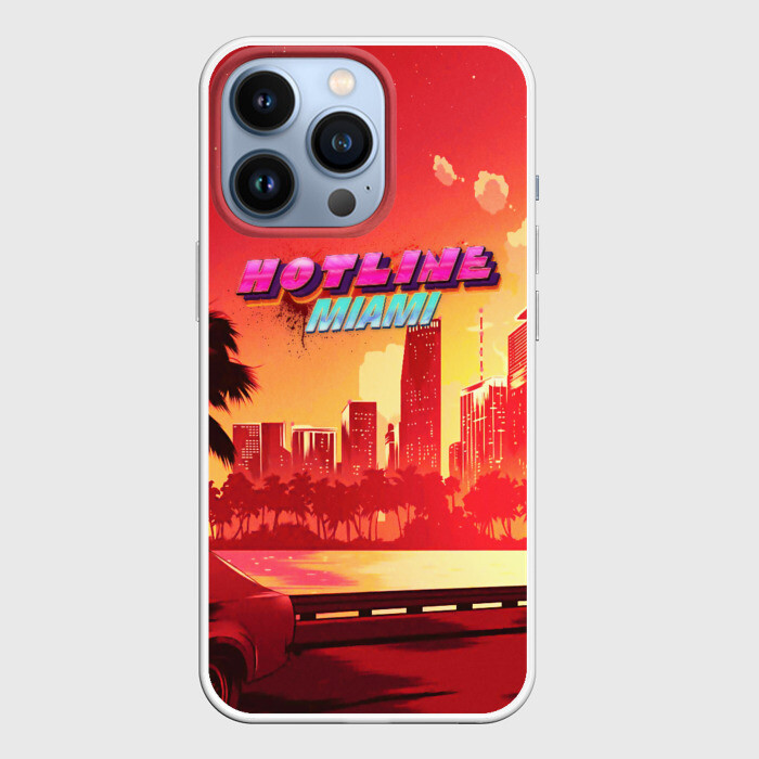 Чехол для iPhone 13 Pro HOTLINE MIAMI фото