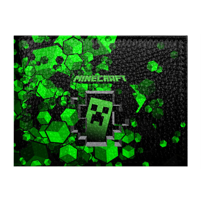 Обложка для студенческого билета Minecraft. фото