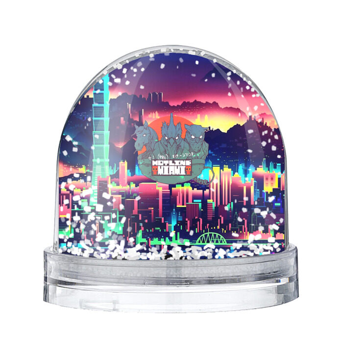 Снежный шар HOTLINE MIAMI фото