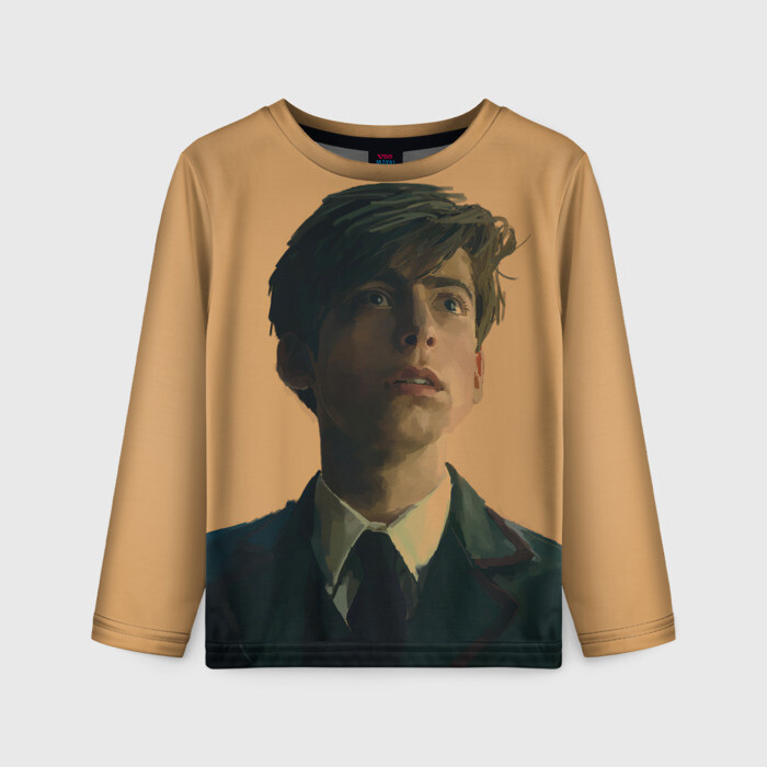 Детский лонгслив 3D Пятый - Академия амбрелла фото