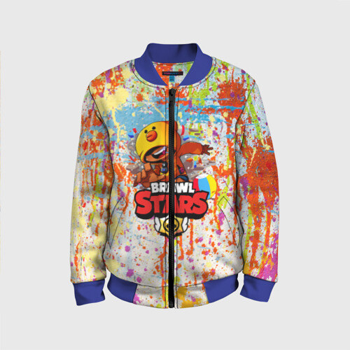 Детский бомбер 3D BRAWL STARS:LEON фото