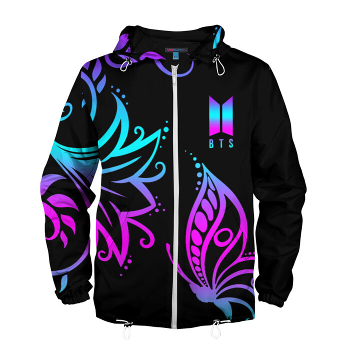 Мужская ветровка 3D  BTS фото