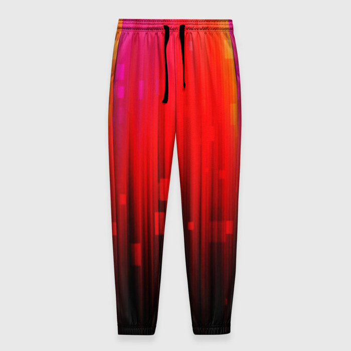 Мужские брюки 3D АБСТРАКТНЫЕ КРАСКИ фото
