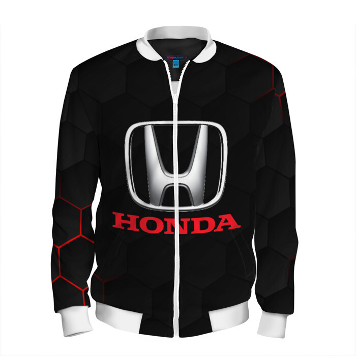 Мужской бомбер 3D HONDA фото