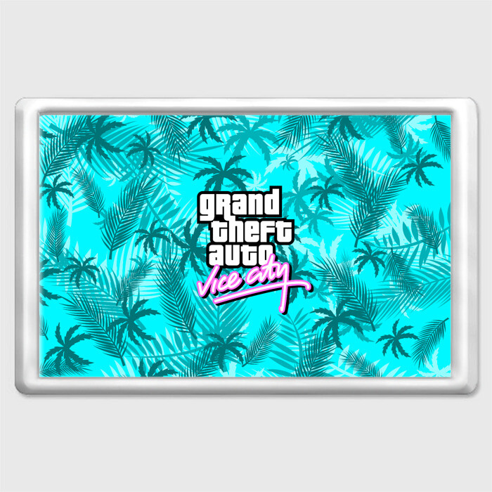Магнит 45*70 GTA VICE CITY фото