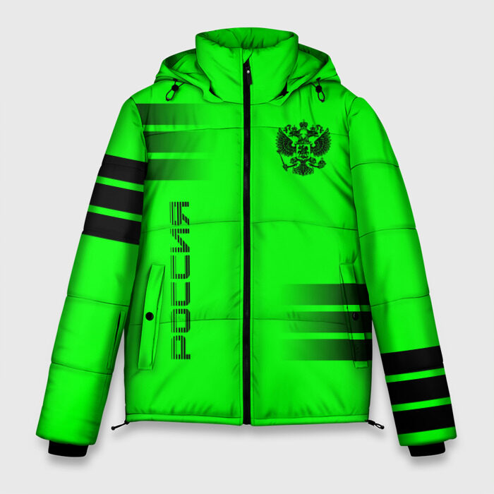 Мужская зимняя куртка 3D Россия фото