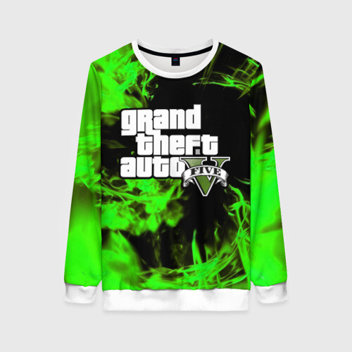 Женский свитшот 3D GTA 5 | ГТА 5 фото