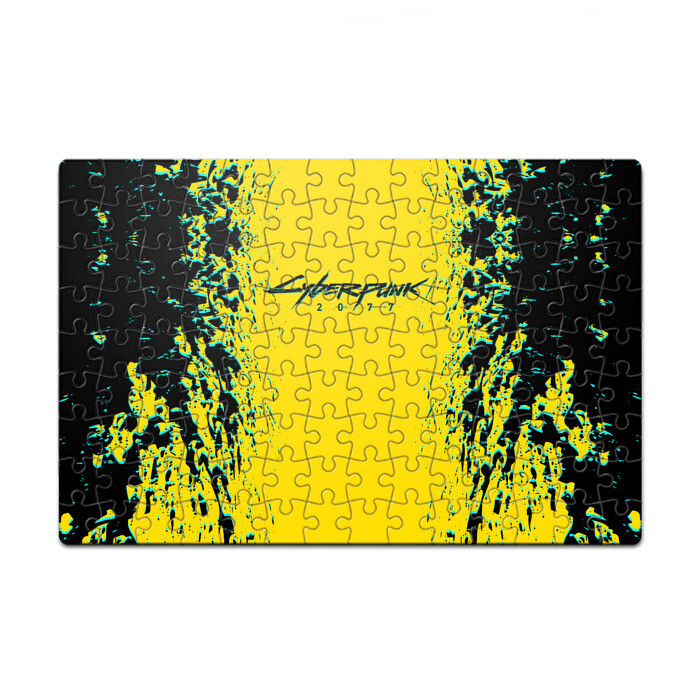 Пазл магнитный 126 элементов CYBERPUNK 2077 SAMURAI | КИБЕРПАНК 2077 фото