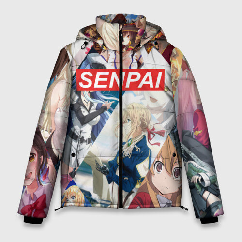 Мужская зимняя куртка 3D SENPAI фото