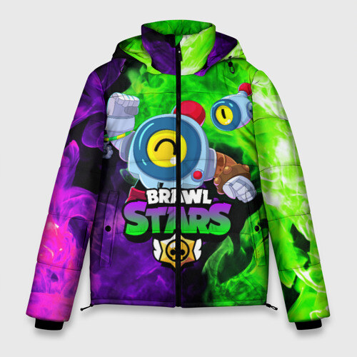Мужская зимняя куртка 3D BRAWL STARS NANI фото