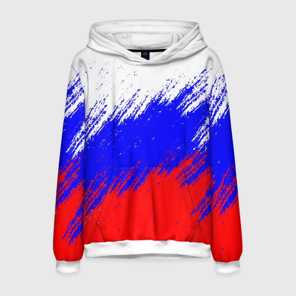 Мужская толстовка 3D Россия фото