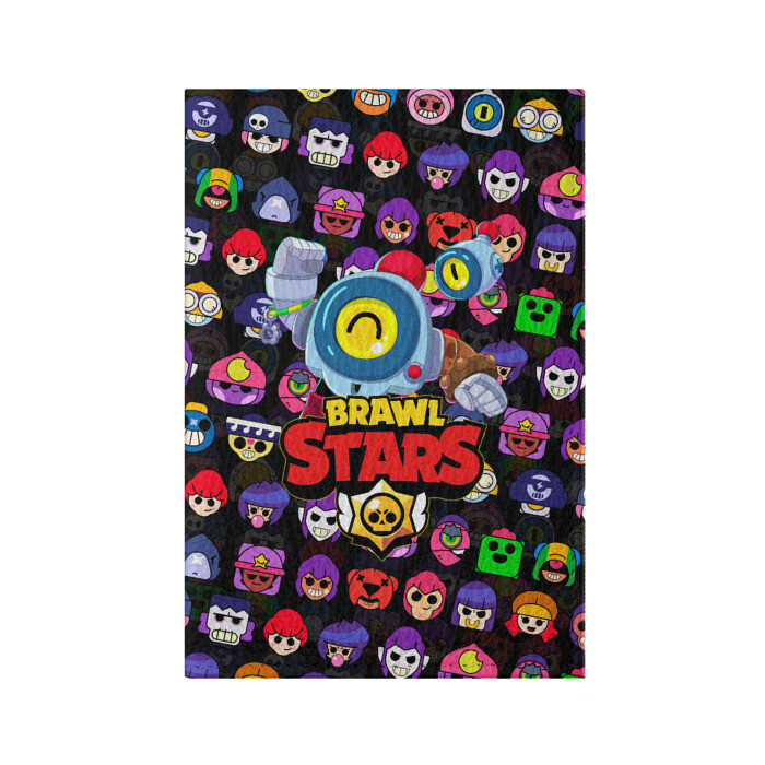 Обложка для паспорта матовая кожа BRAWL STARS NANI фото